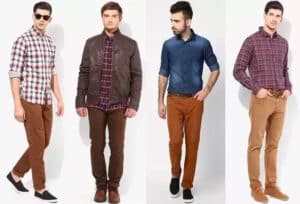 What Color Shirt Goes with Brown Pants