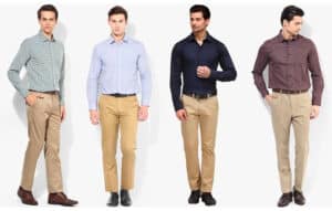 What Color Shirt Goes with Khaki Pants