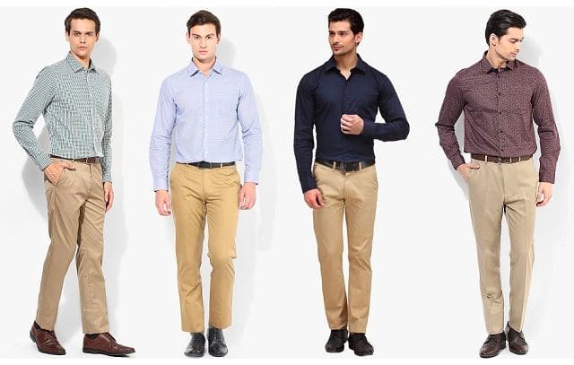 What Color Shirt Goes with Khaki Pants